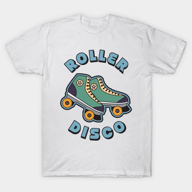 Roller Disco T-Shirt by yeoys